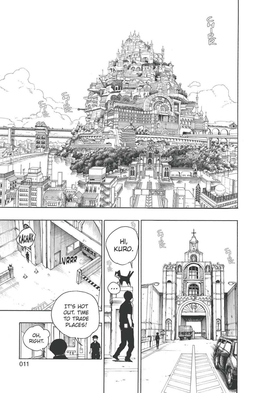 Blue Exorcist Chapter 8 - Page 11