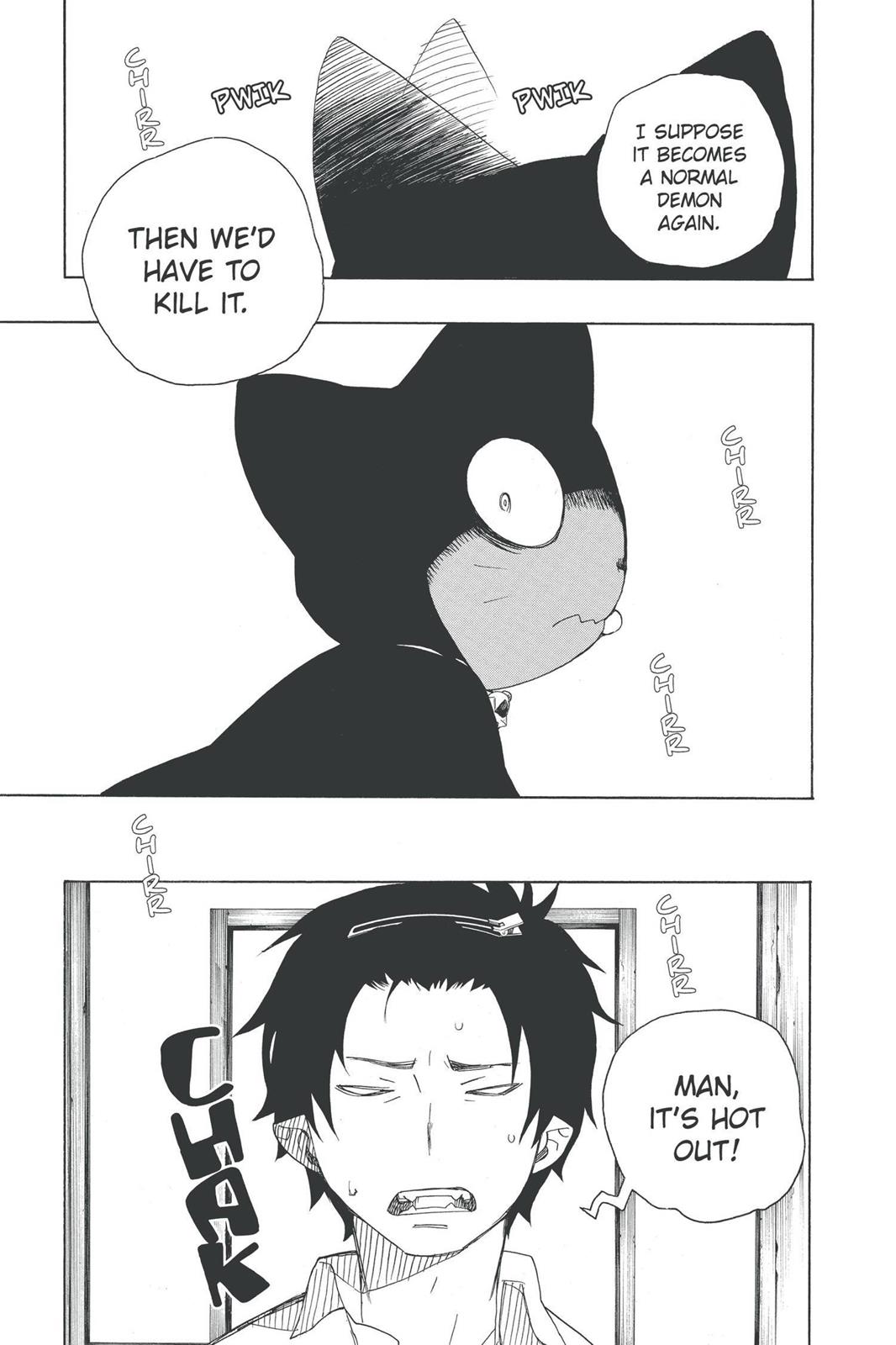 Blue Exorcist Chapter 8 - Page 13