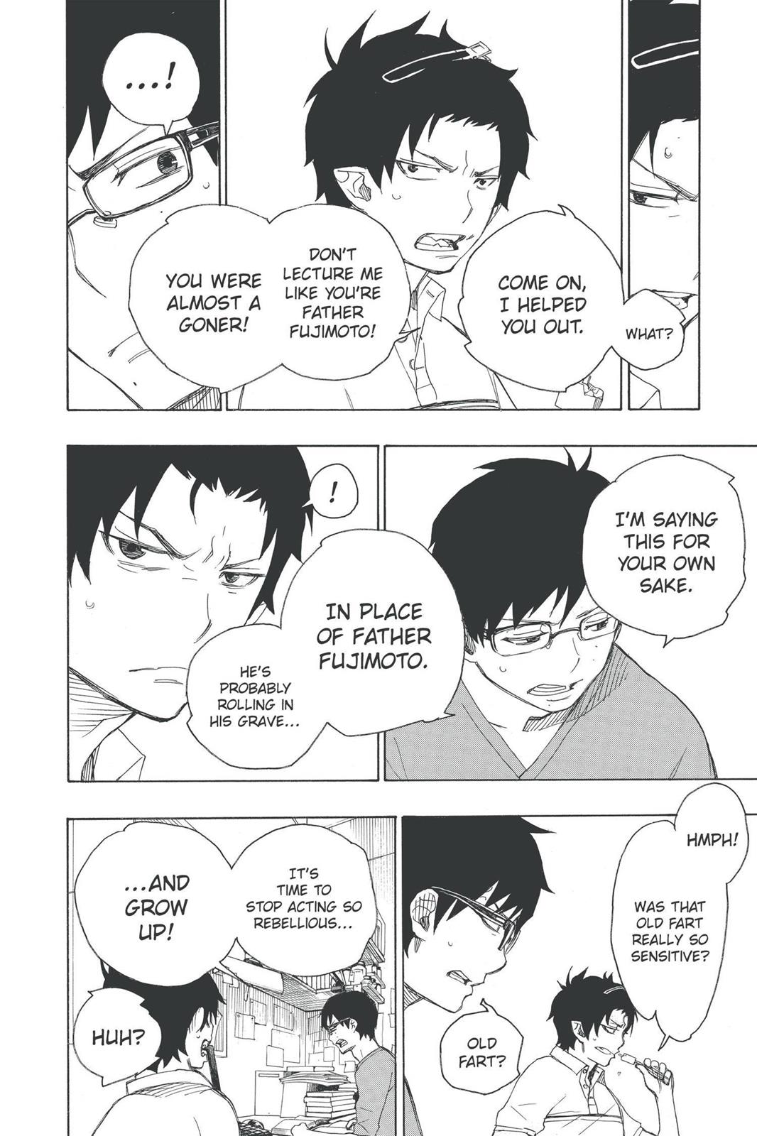 Blue Exorcist Chapter 8 - Page 18