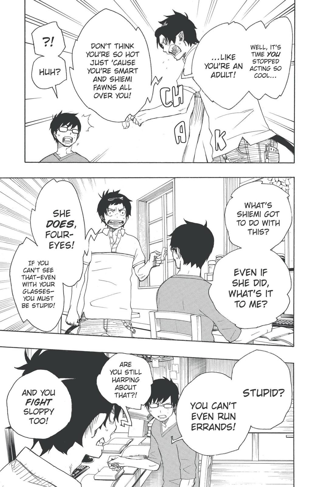 Blue Exorcist Chapter 8 - Page 19