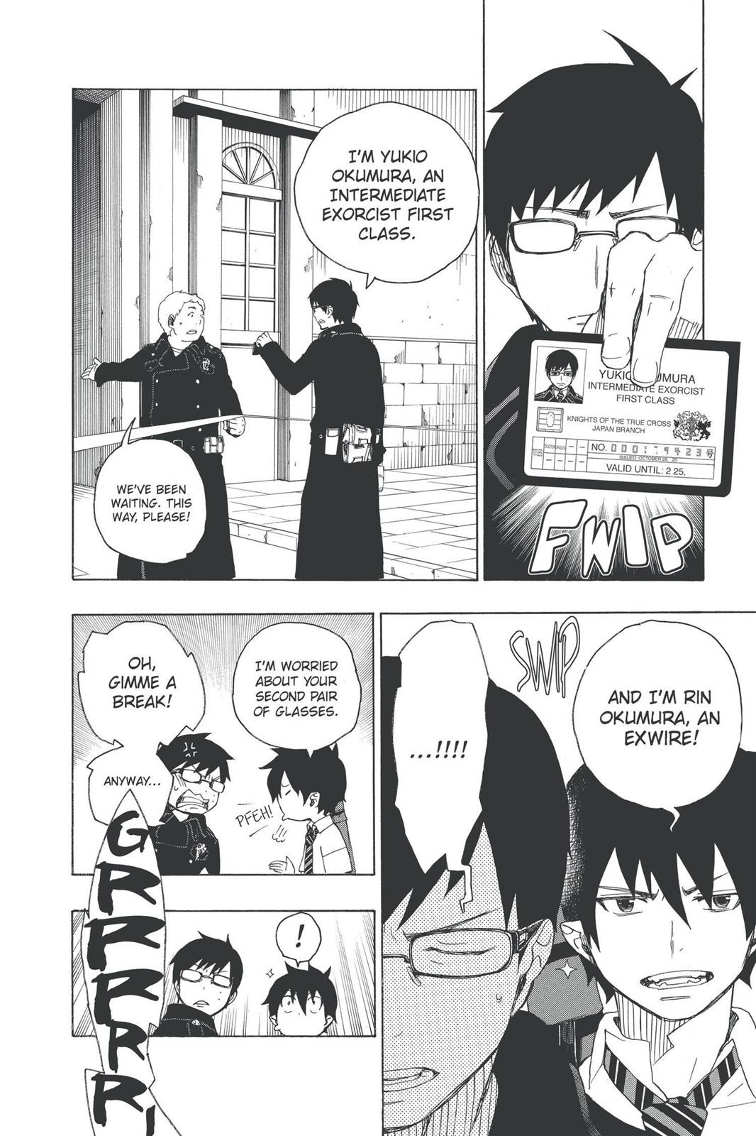Blue Exorcist Chapter 8 - Page 24