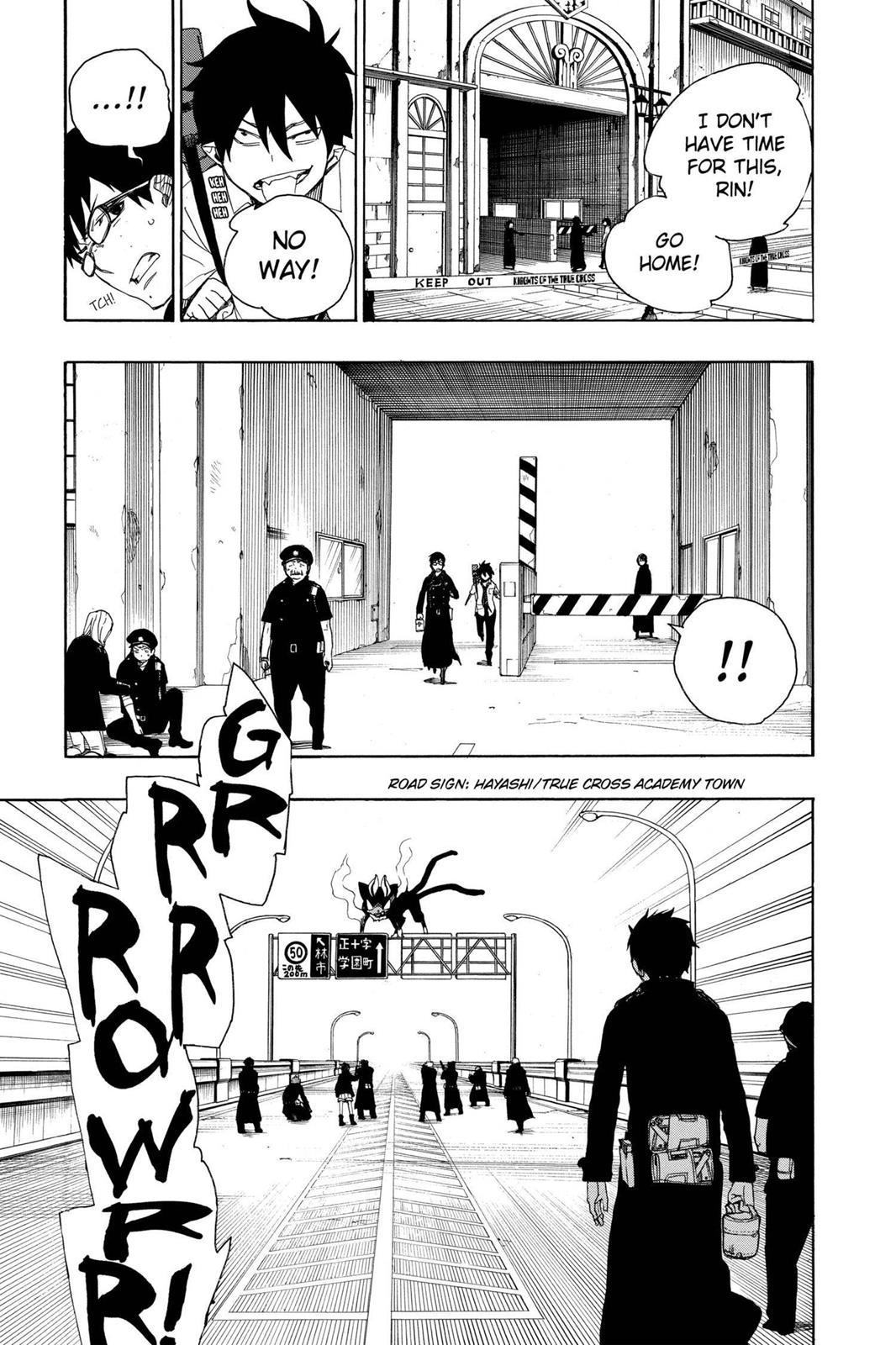 Blue Exorcist Chapter 8 - Page 25