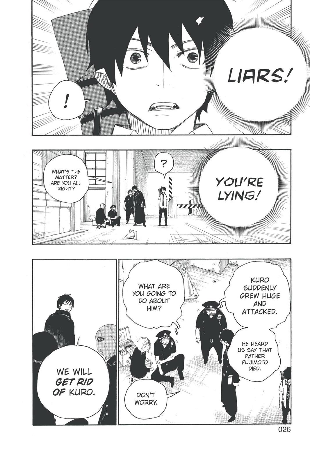 Blue Exorcist Chapter 8 - Page 26