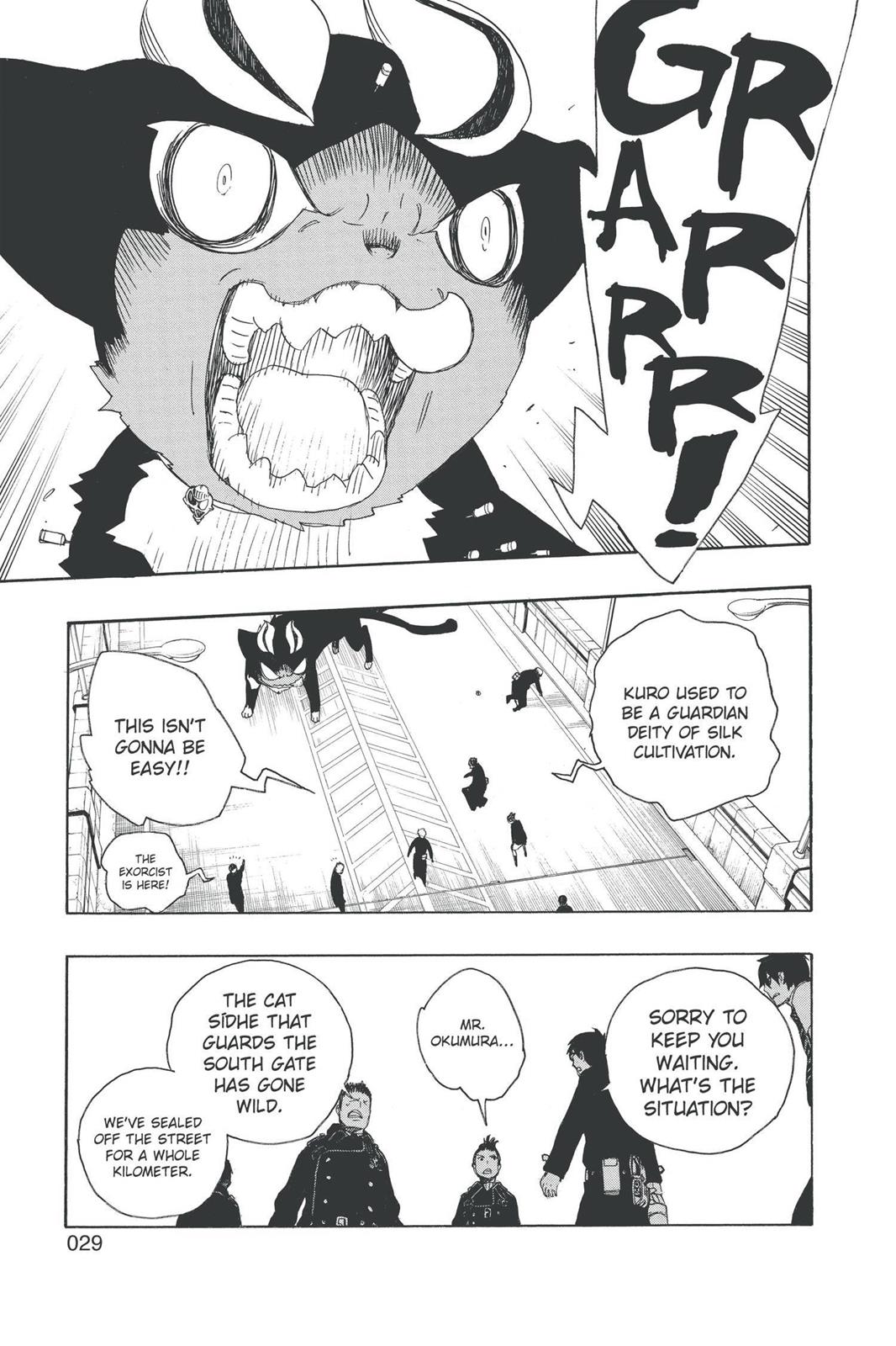 Blue Exorcist Chapter 8 - Page 29
