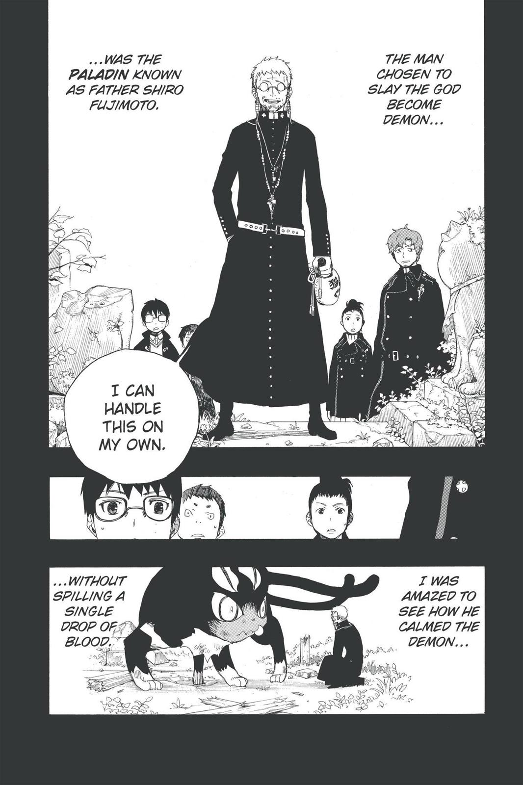 Blue Exorcist Chapter 8 - Page 34
