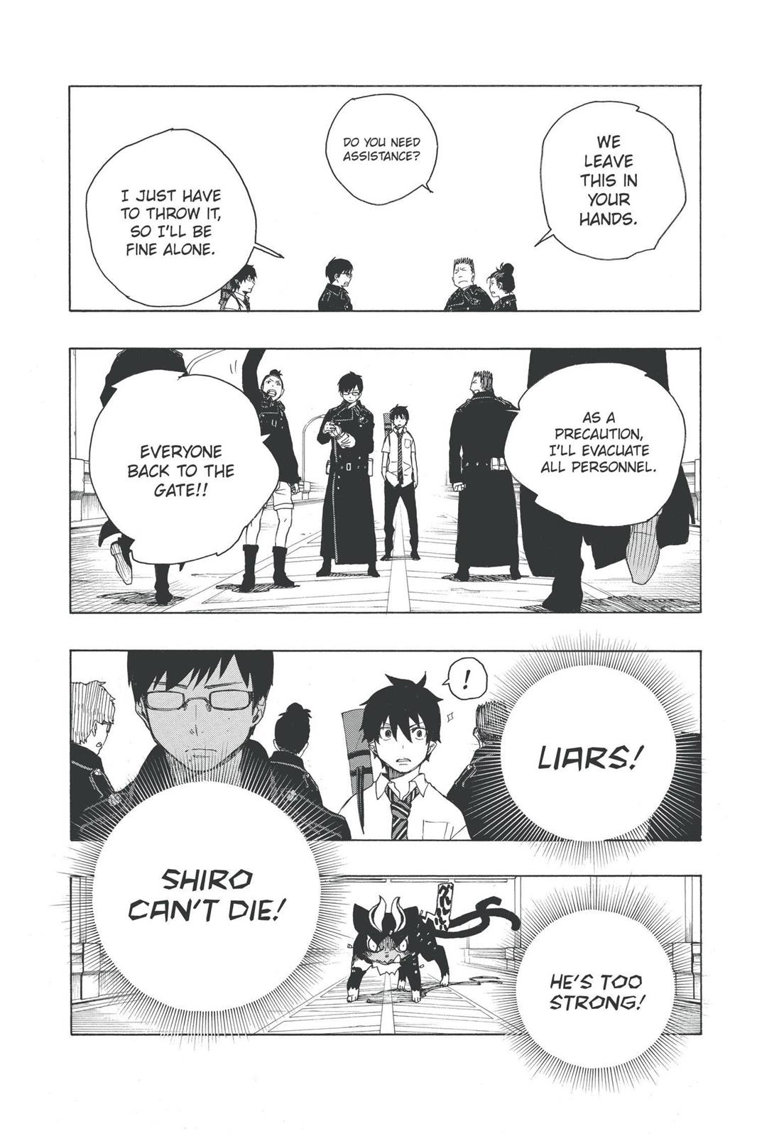 Blue Exorcist Chapter 8 - Page 36