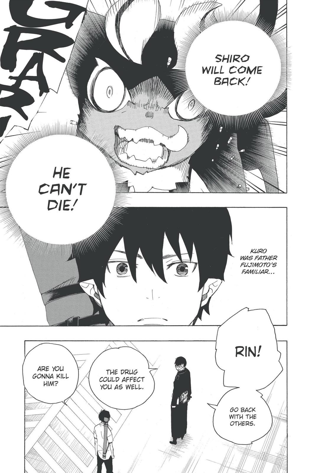 Blue Exorcist Chapter 8 - Page 37