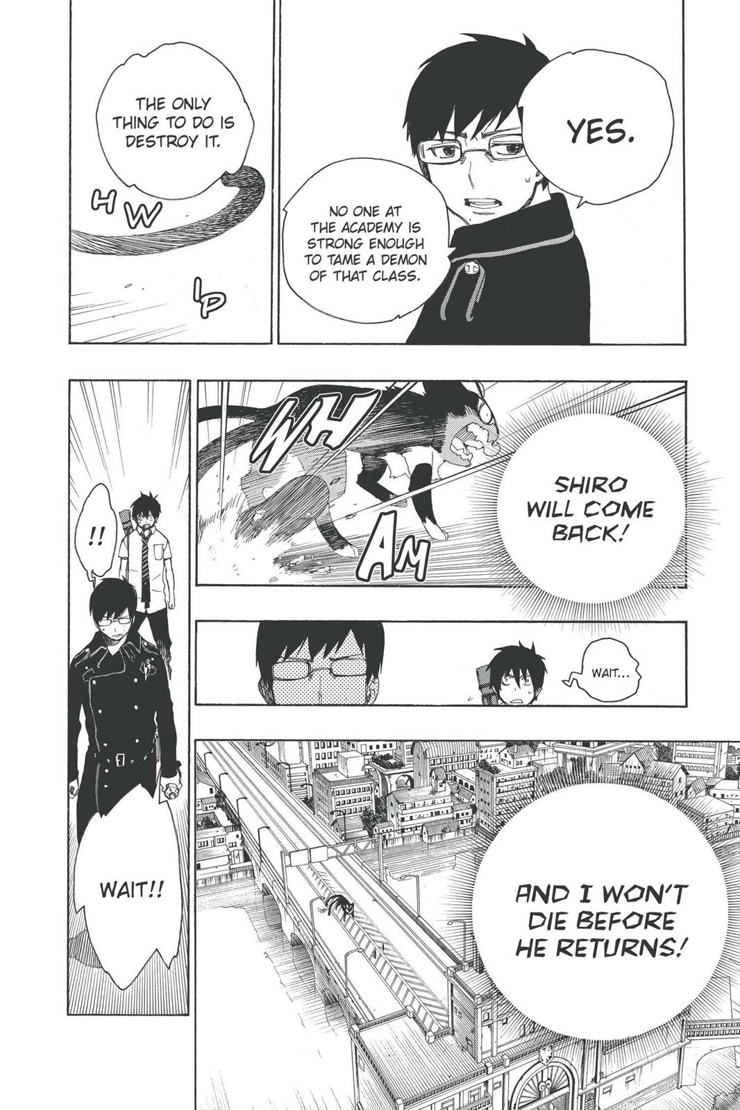 Blue Exorcist Chapter 8 - Page 38