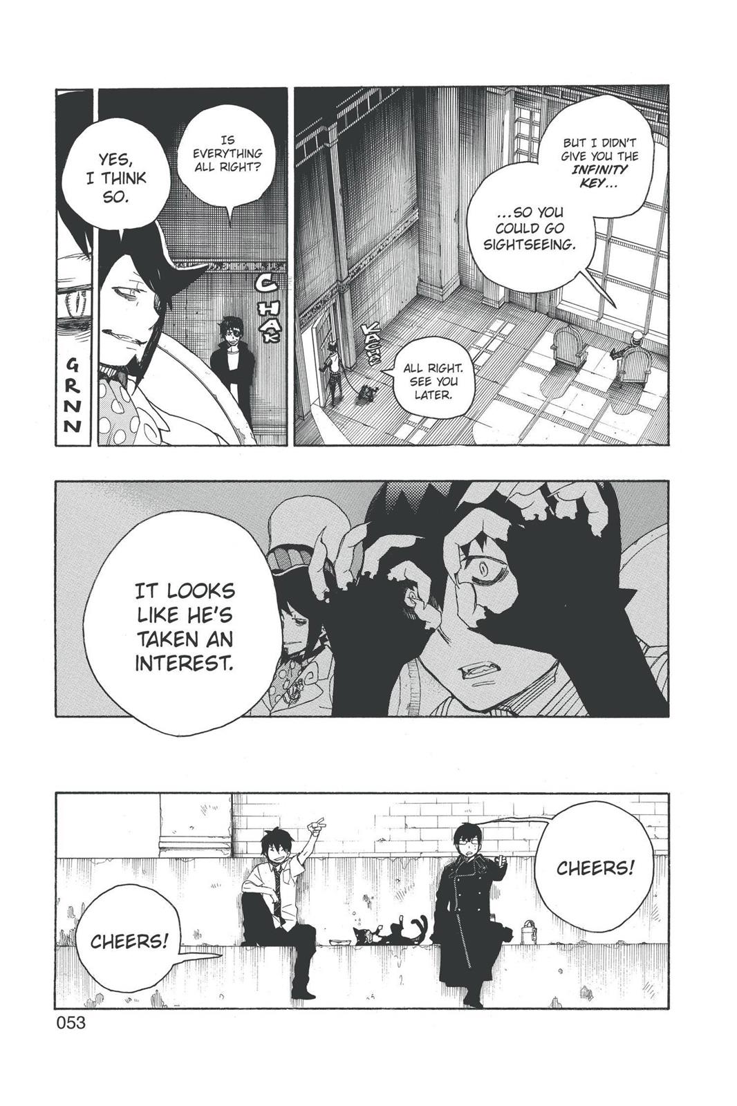 Blue Exorcist Chapter 8 - Page 53
