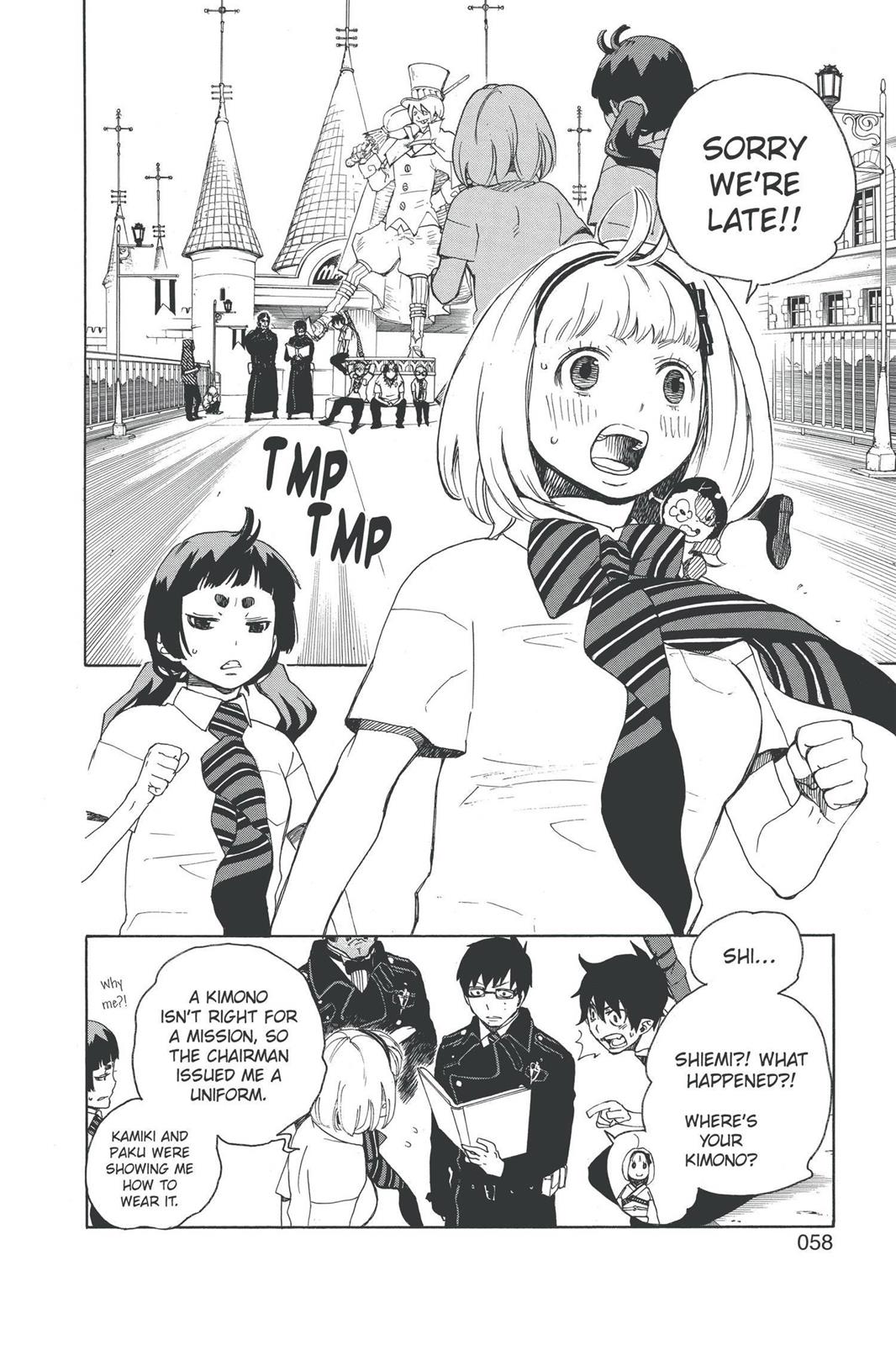 Blue Exorcist Chapter 9 - Page 4