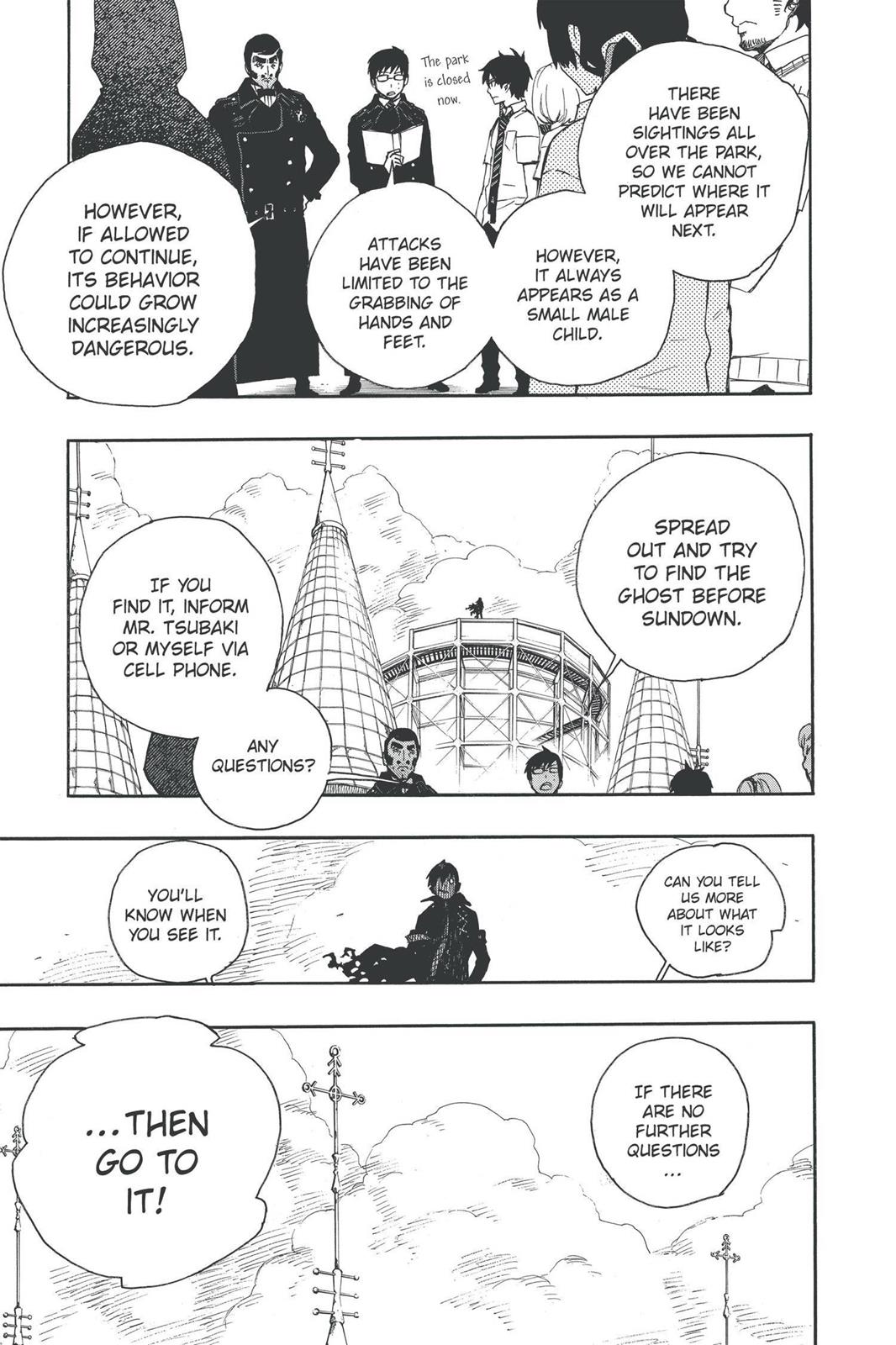 Blue Exorcist Chapter 9 - Page 7