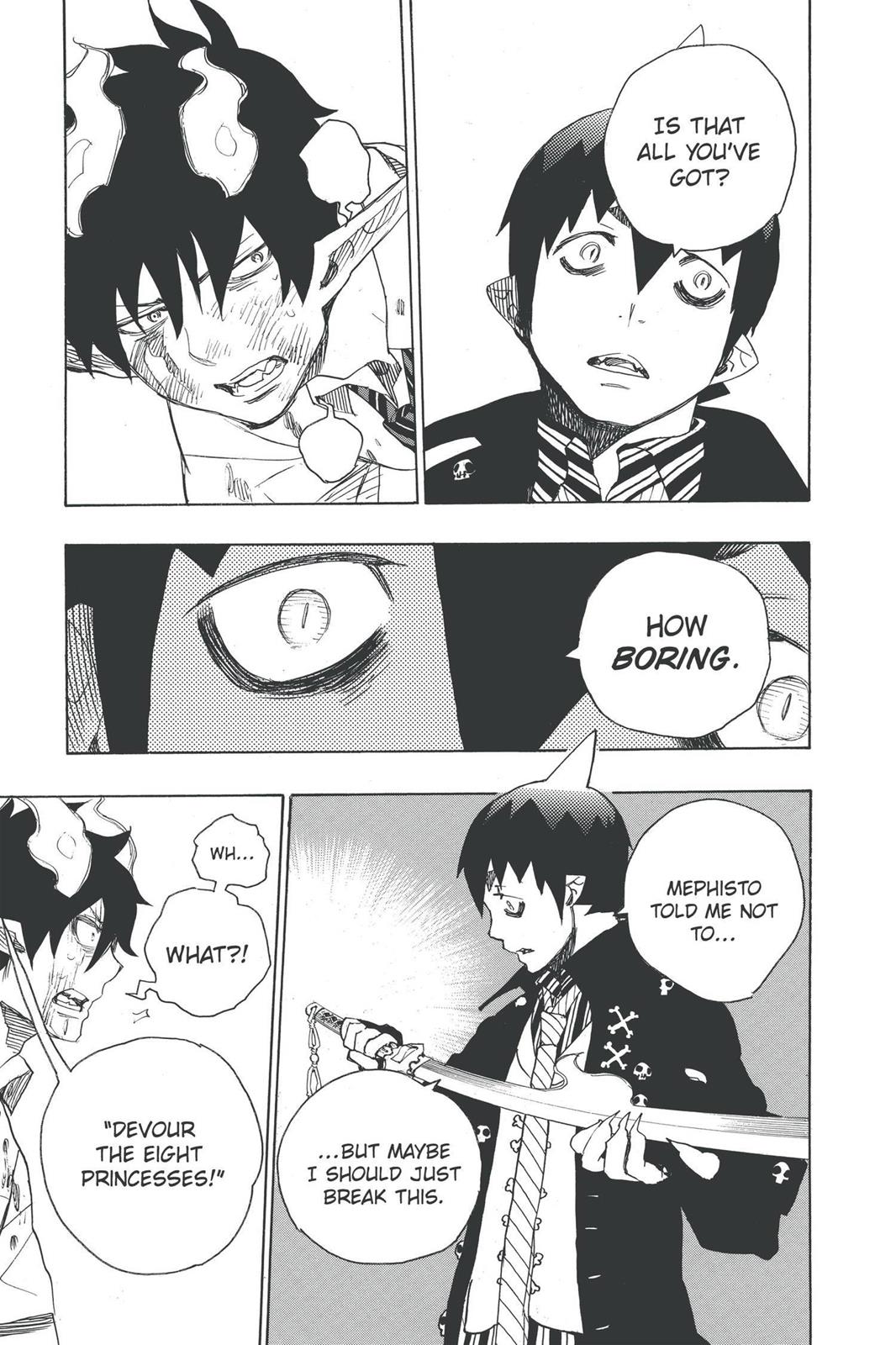 Blue Exorcist Chapter 9 - Page 35