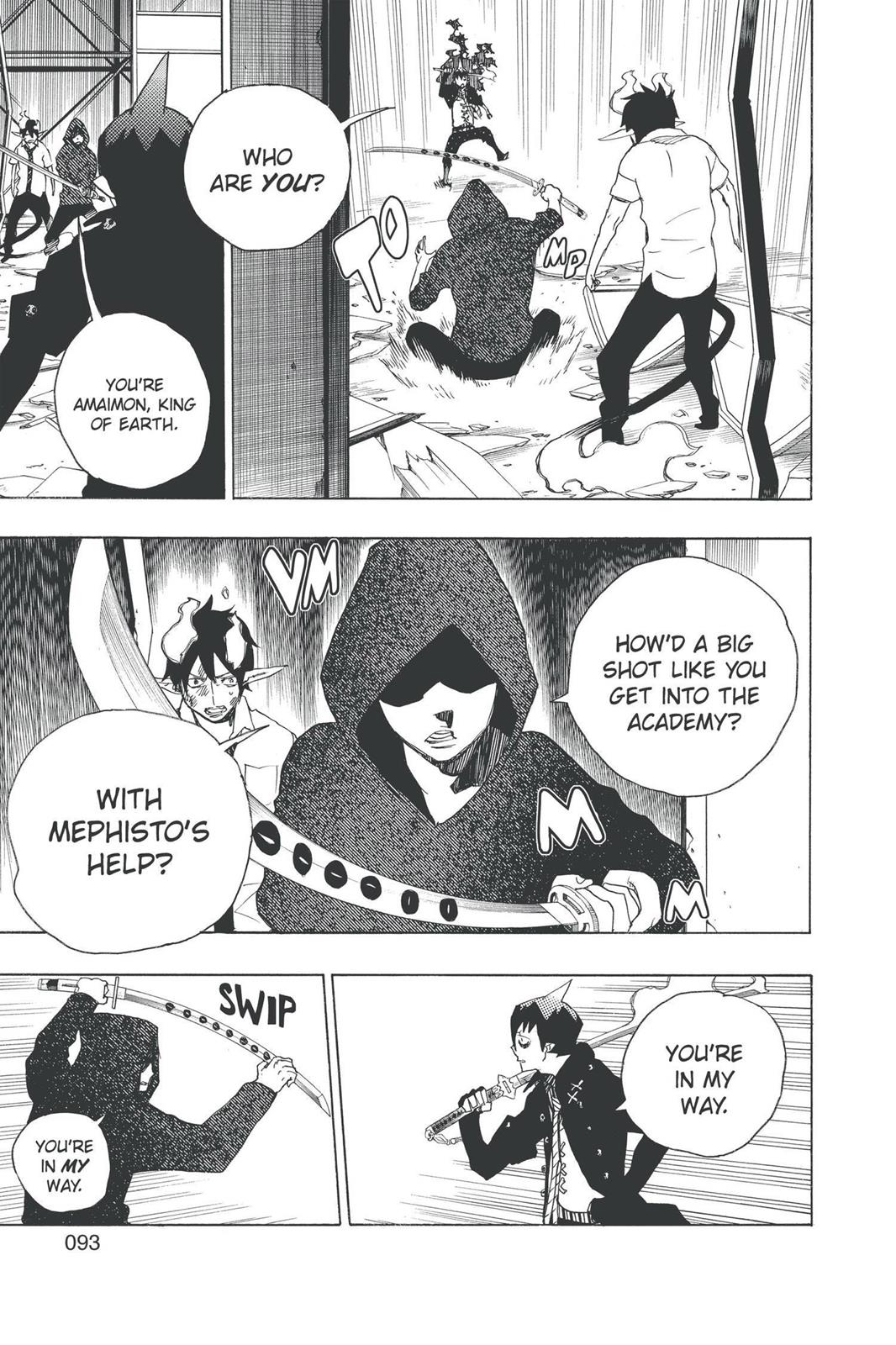 Blue Exorcist Chapter 9 - Page 37