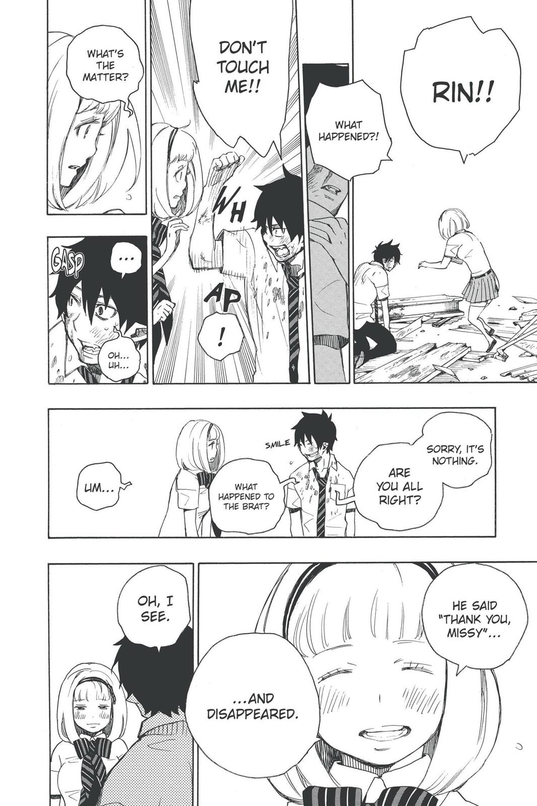 Blue Exorcist Chapter 9 - Page 40