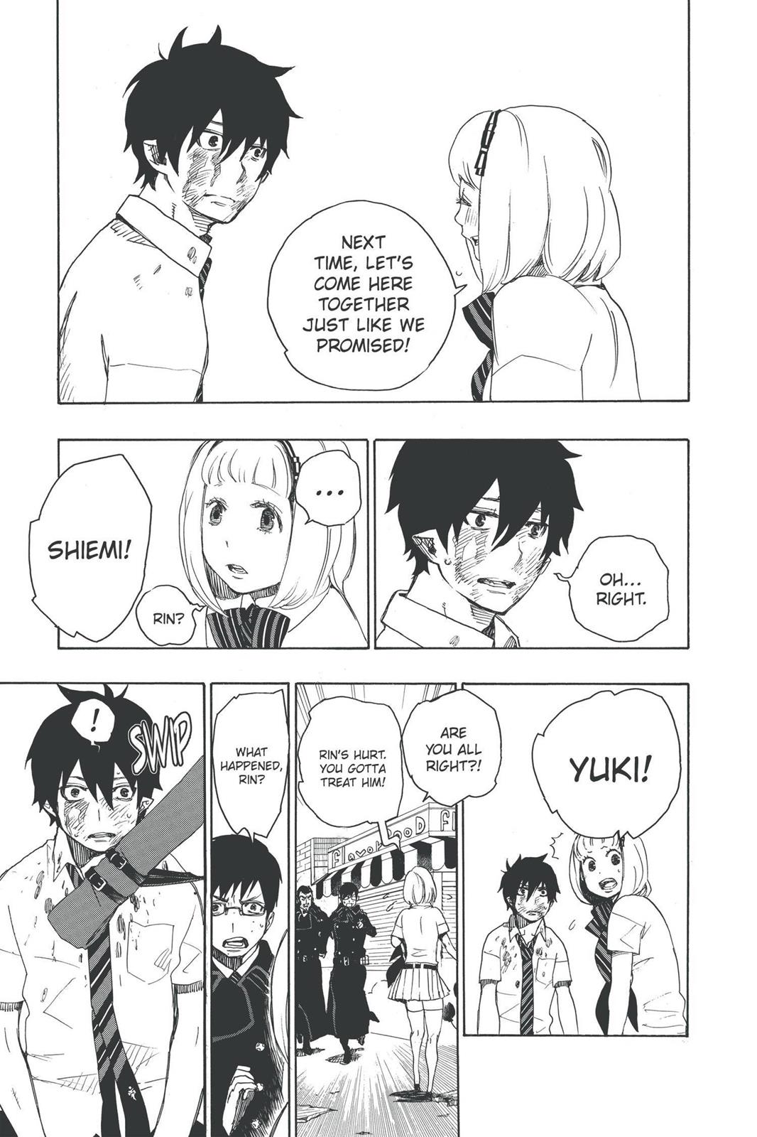Blue Exorcist Chapter 9 - Page 41