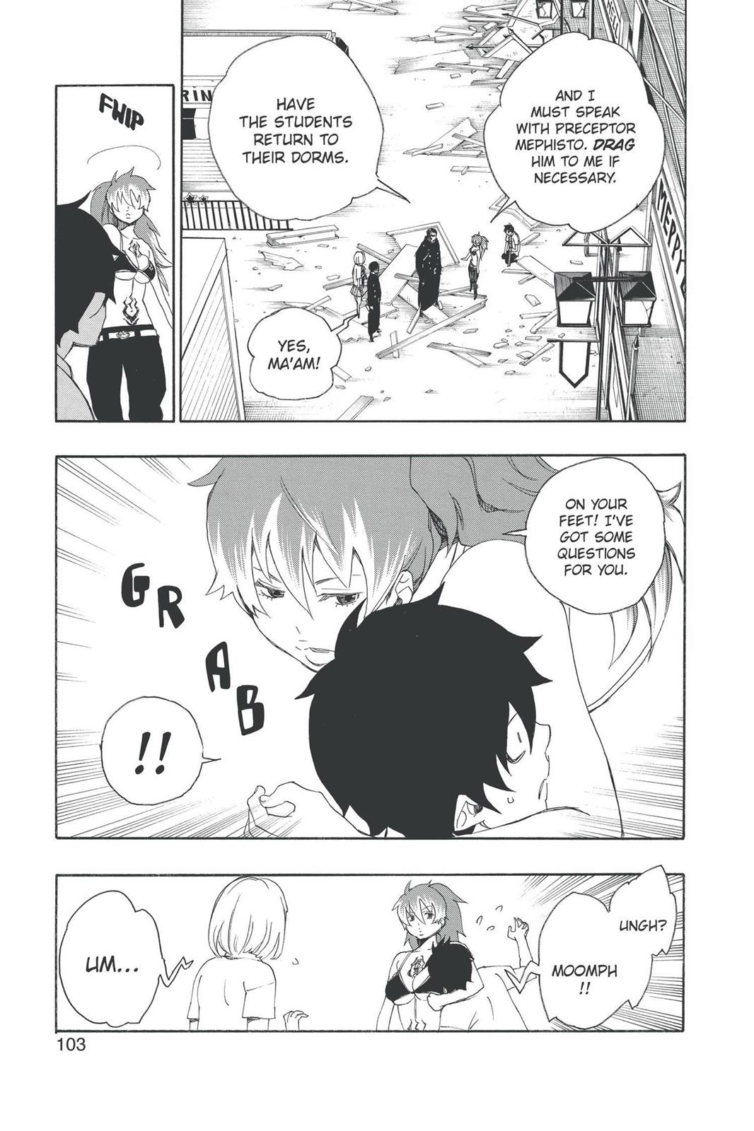 Blue Exorcist Chapter 10 - Page 3