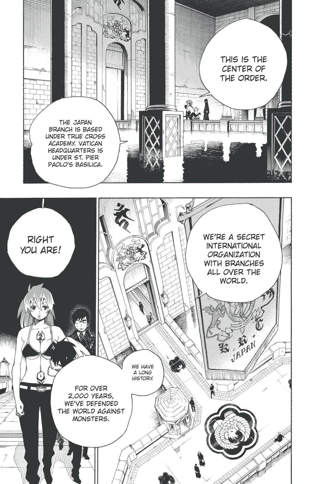 Blue Exorcist Chapter 10 - Page 7