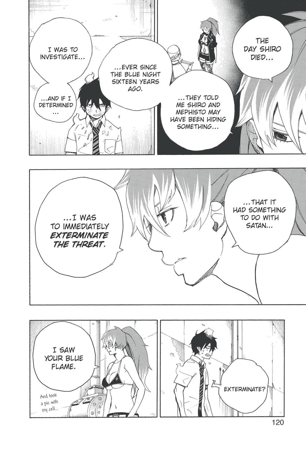 Blue Exorcist Chapter 10 - Page 20