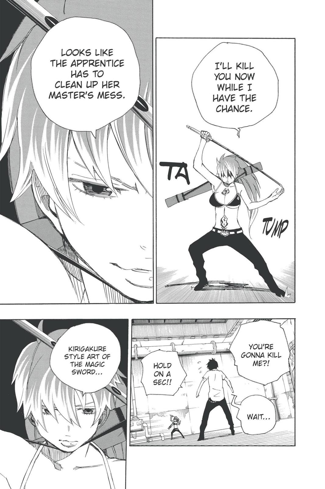 Blue Exorcist Chapter 10 - Page 21