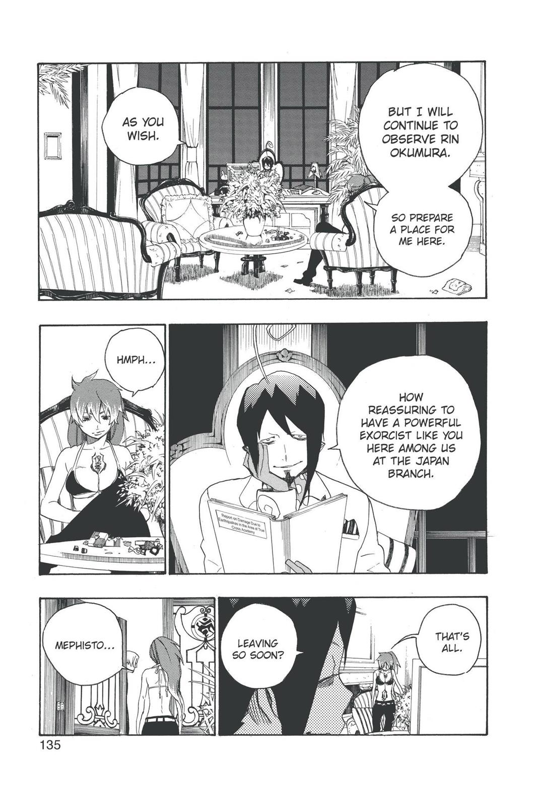 Blue Exorcist Chapter 10 - Page 35