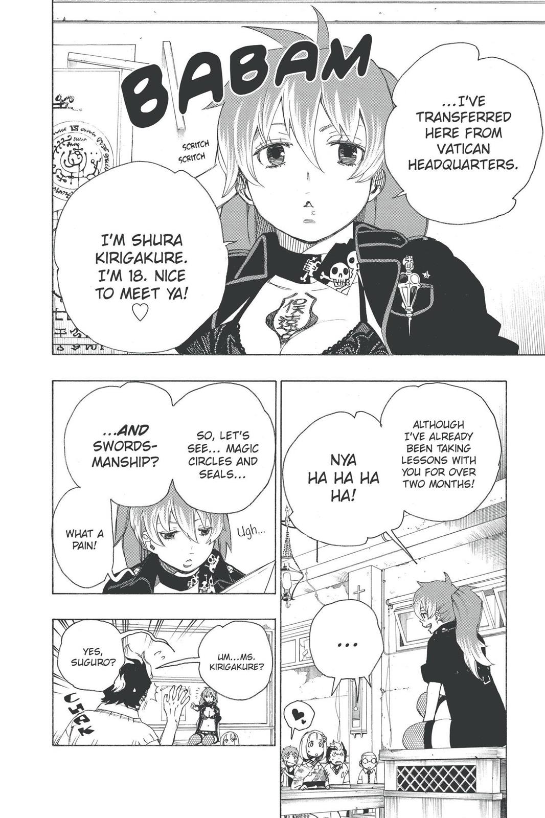 Blue Exorcist Chapter 10 - Page 38