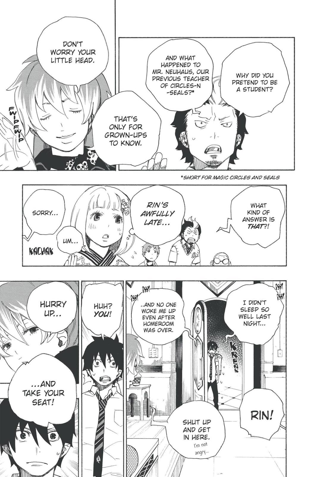 Blue Exorcist Chapter 10 - Page 39
