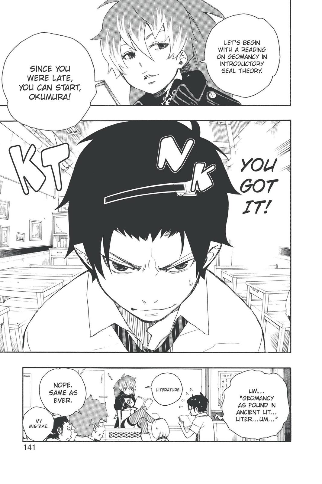 Blue Exorcist Chapter 10 - Page 41