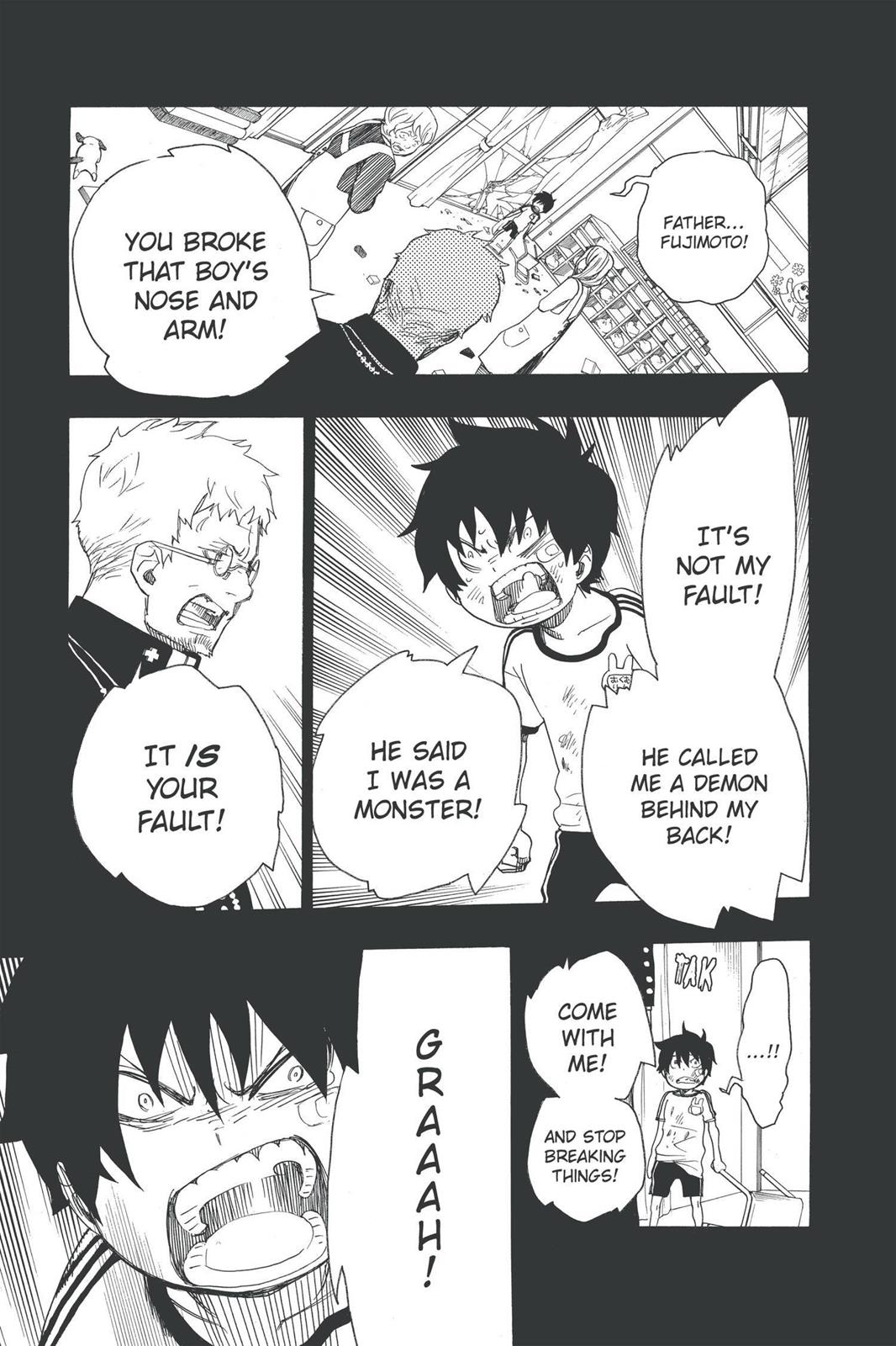 Blue Exorcist Chapter 11 - Page 3