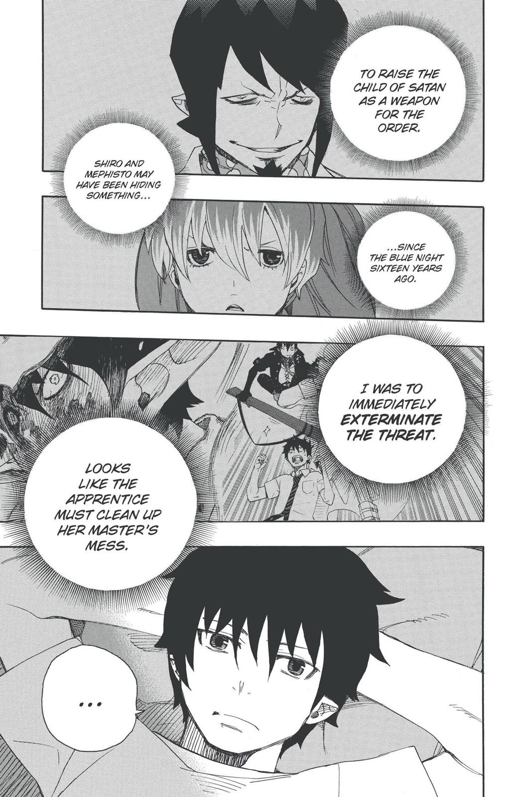 Blue Exorcist Chapter 11 - Page 9
