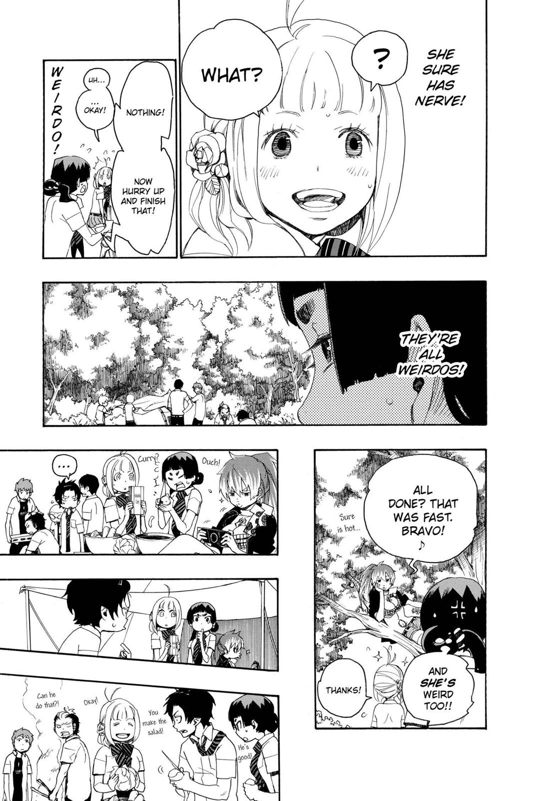 Blue Exorcist Chapter 11 - Page 21