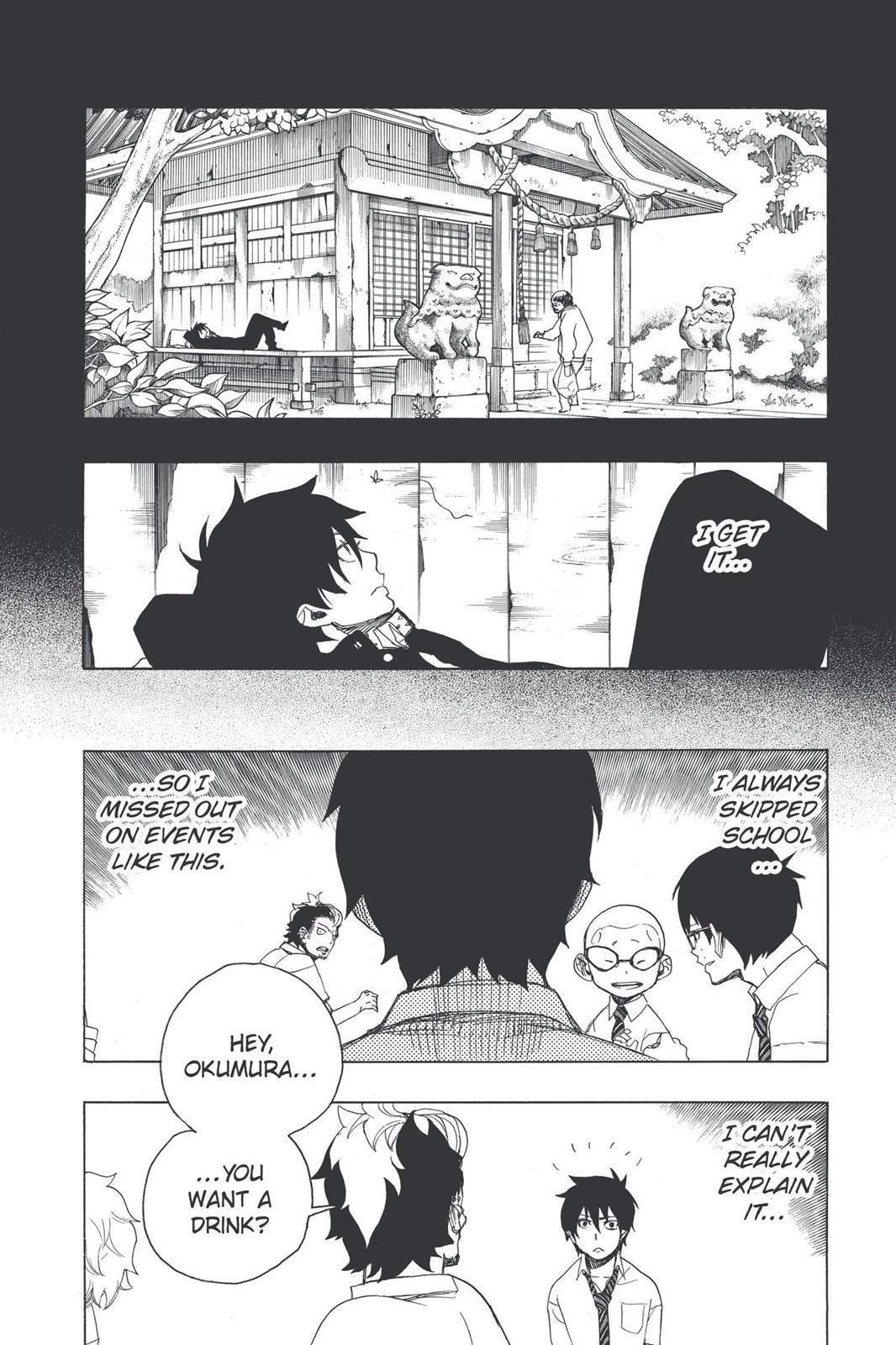 Blue Exorcist Chapter 11 - Page 26