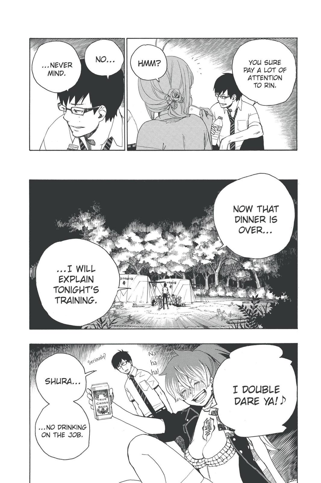 Blue Exorcist Chapter 11 - Page 28
