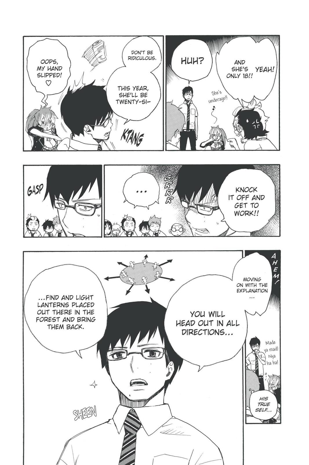 Blue Exorcist Chapter 11 - Page 29