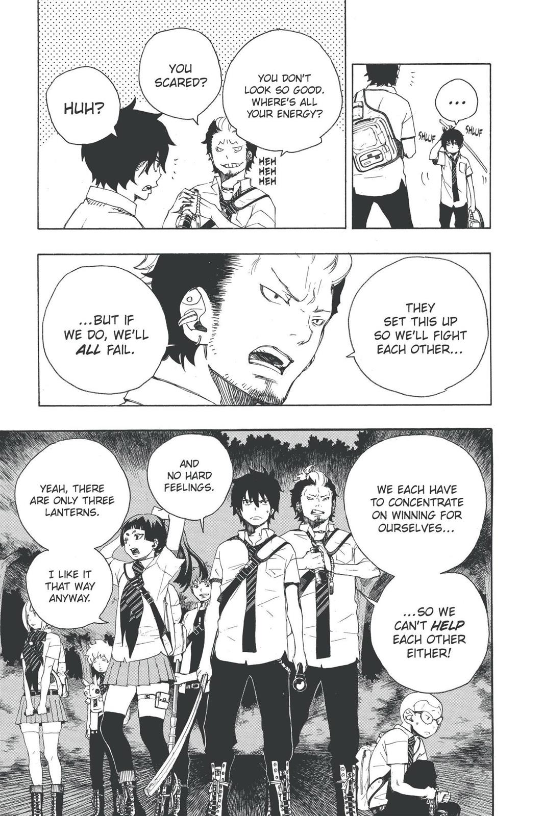 Blue Exorcist Chapter 11 - Page 35