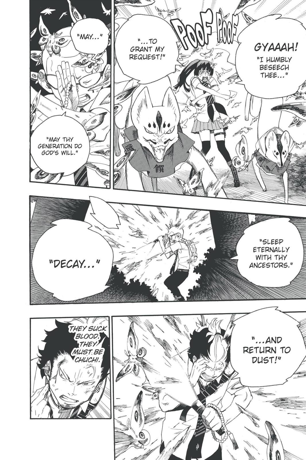 Blue Exorcist Chapter 11 - Page 38