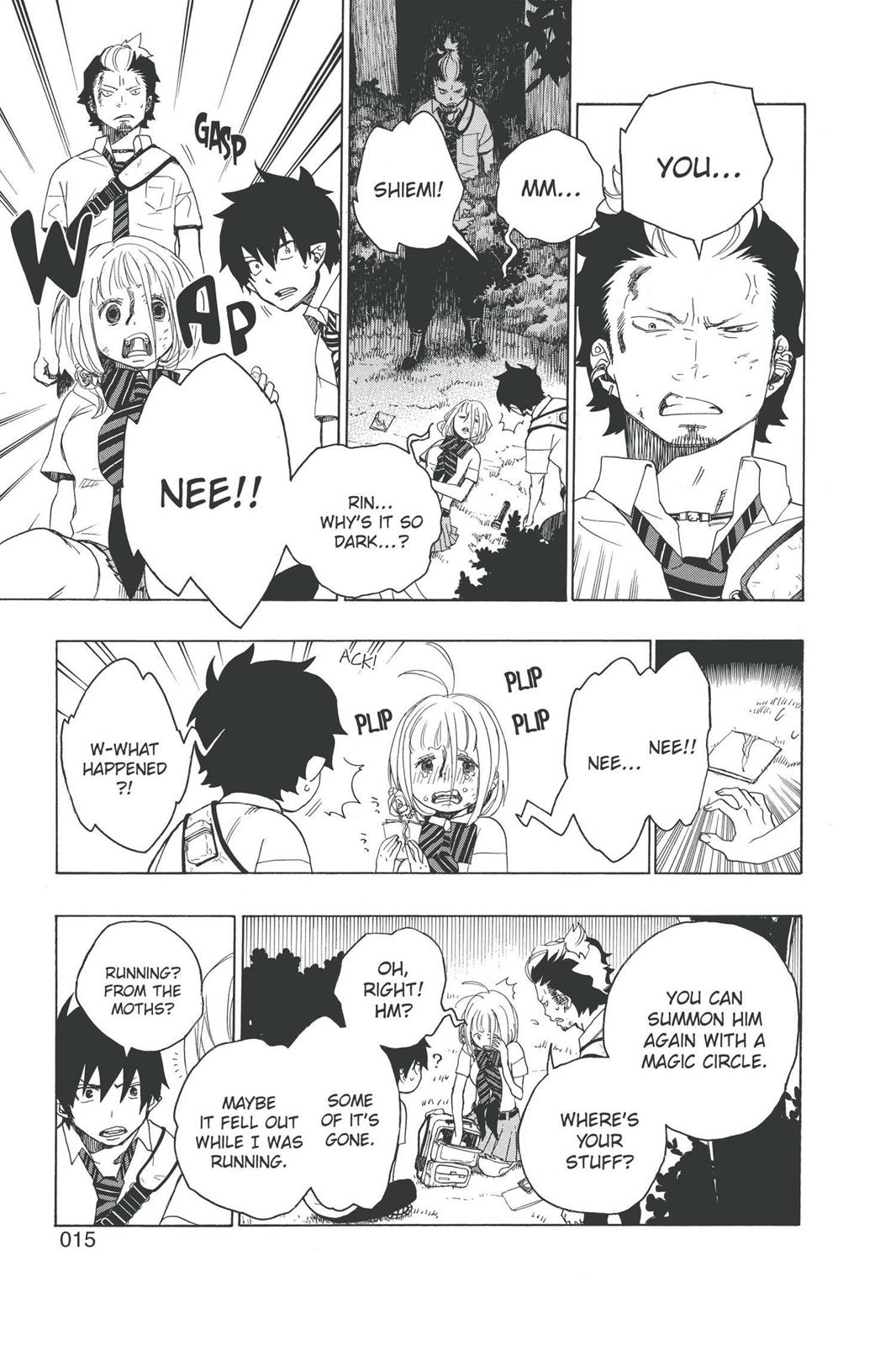 Blue Exorcist Chapter 12 - Page 15