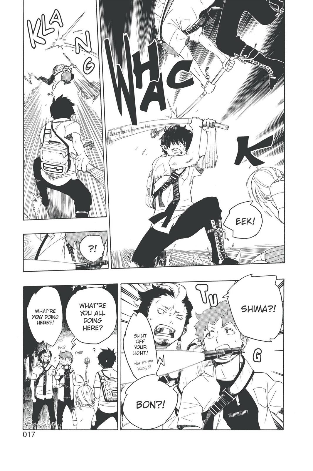 Blue Exorcist Chapter 12 - Page 17