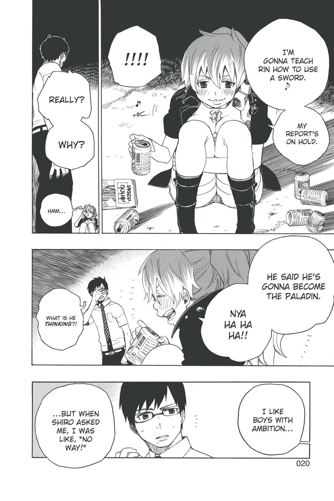 Blue Exorcist Chapter 12 - Page 20