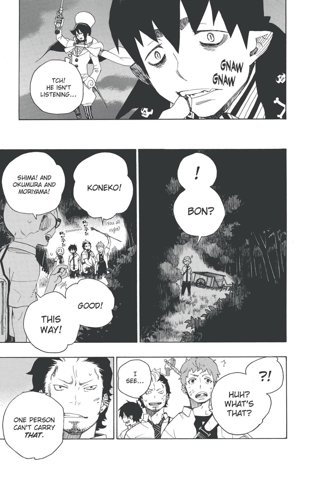Blue Exorcist Chapter 12 - Page 23