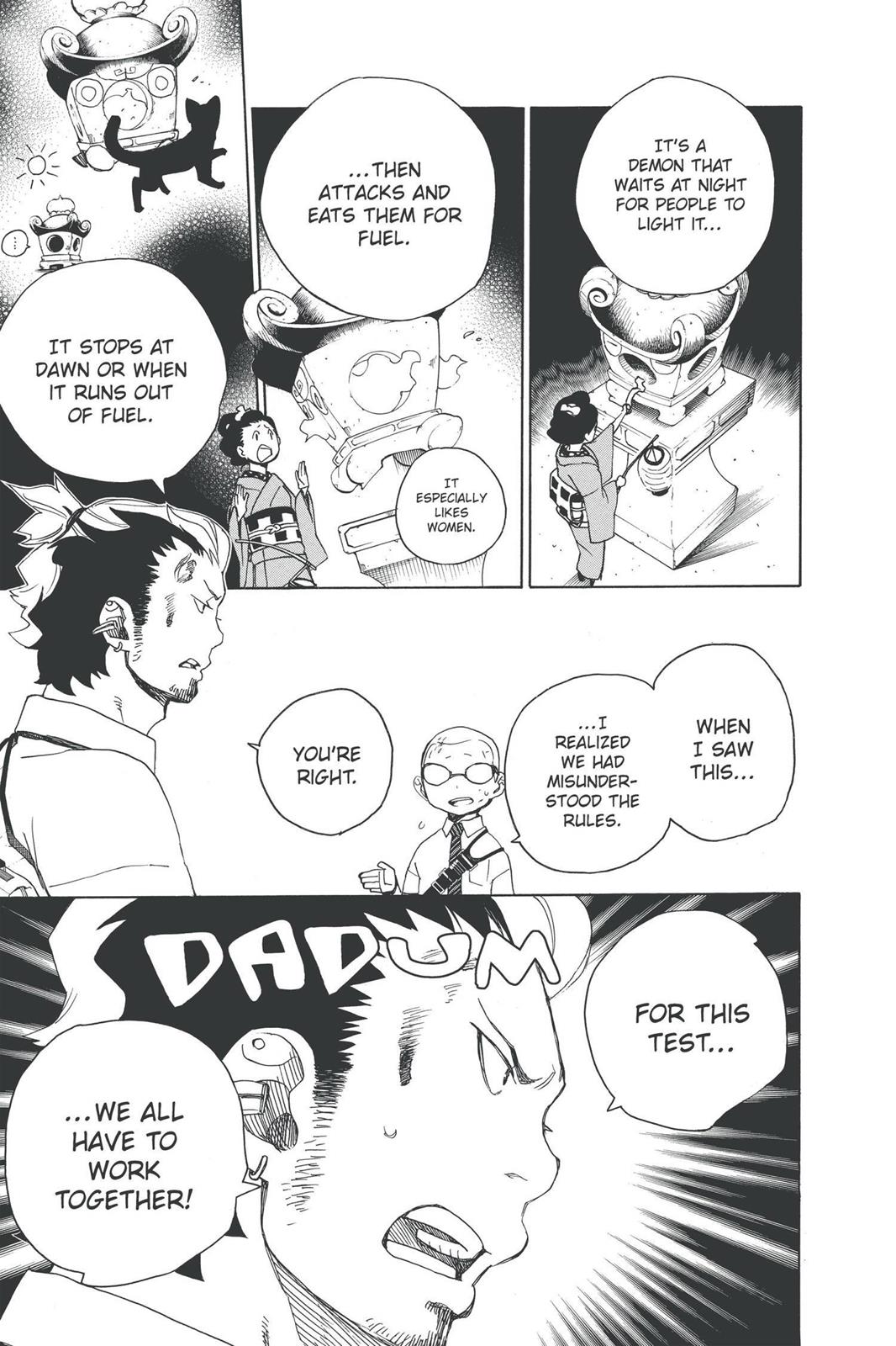 Blue Exorcist Chapter 12 - Page 25