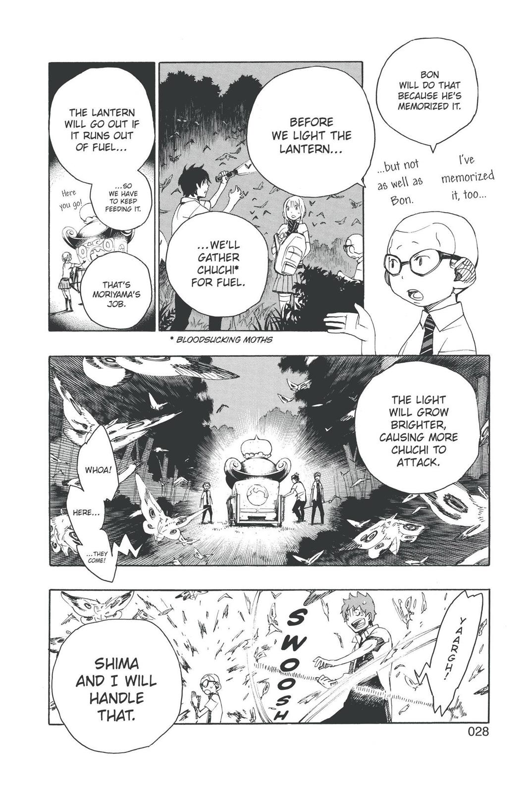 Blue Exorcist Chapter 12 - Page 28