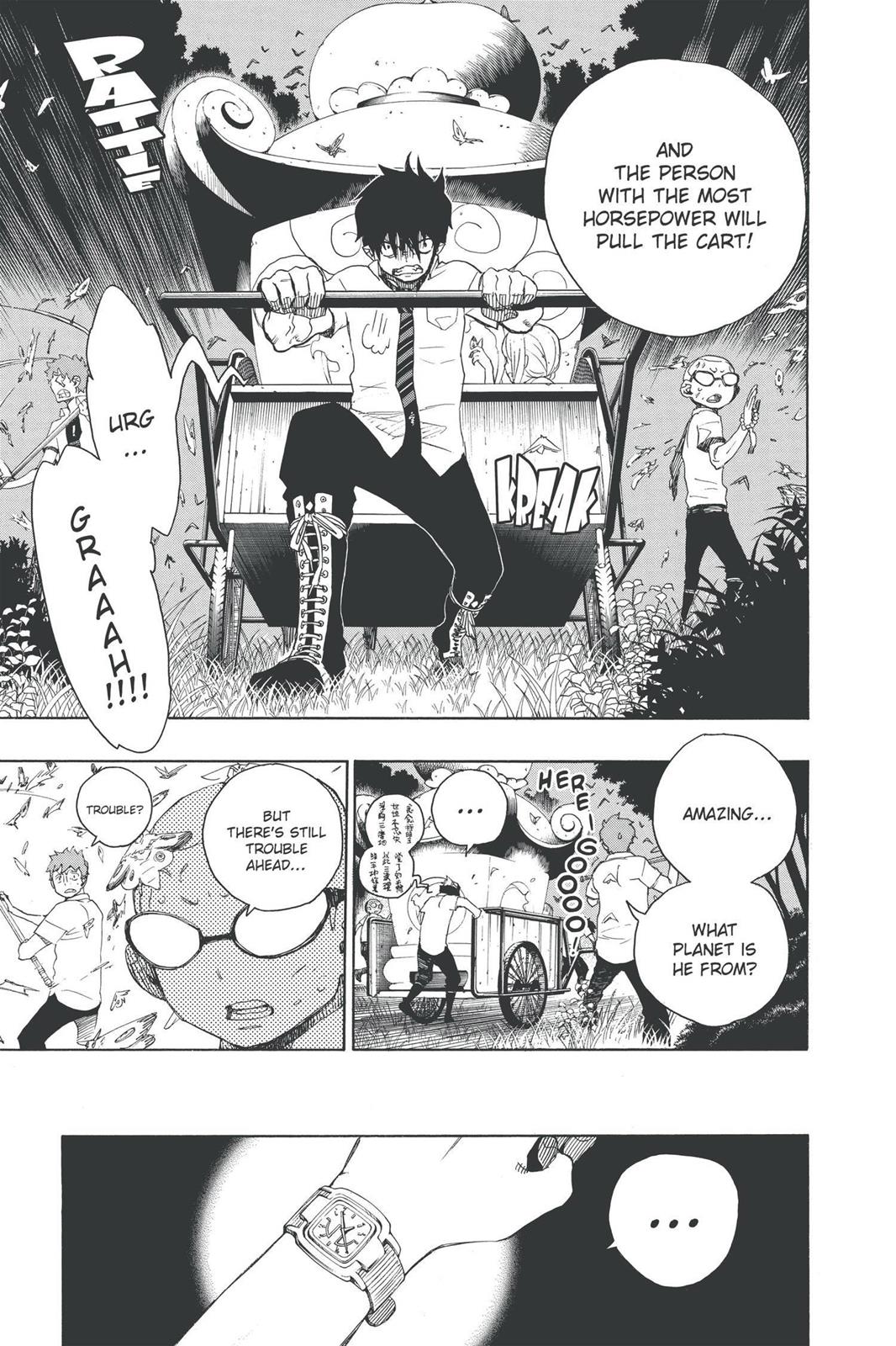 Blue Exorcist Chapter 12 - Page 29