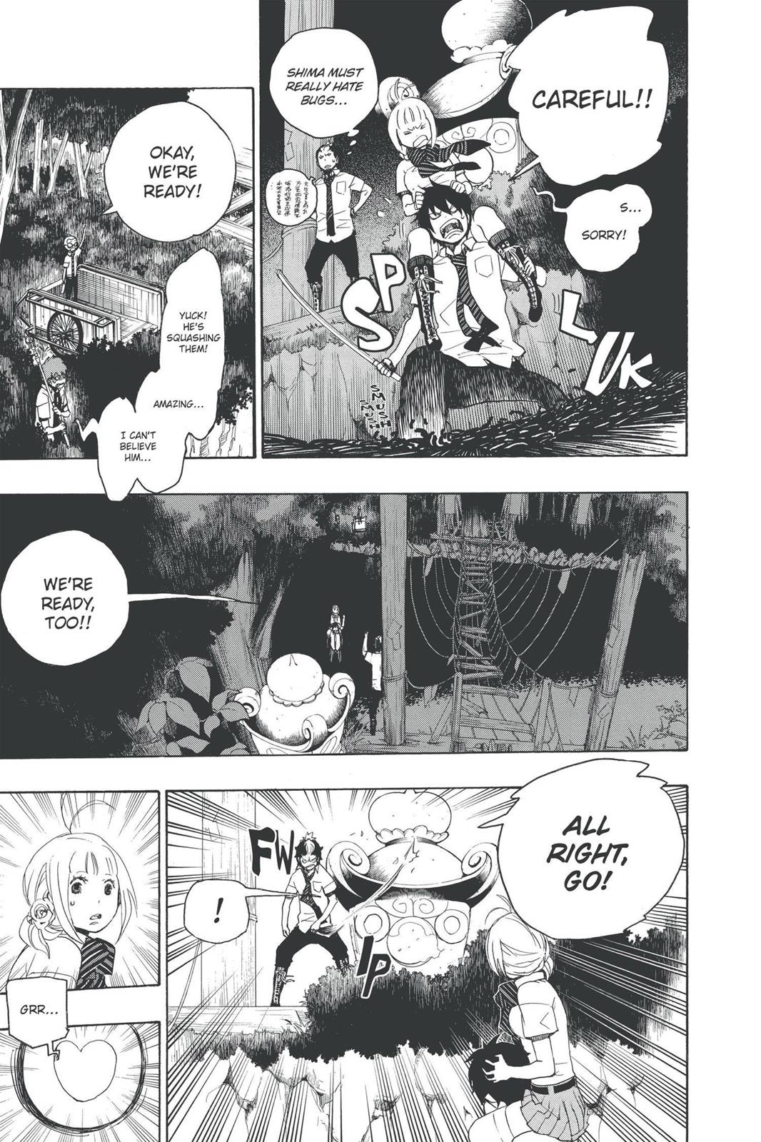 Blue Exorcist Chapter 12 - Page 37