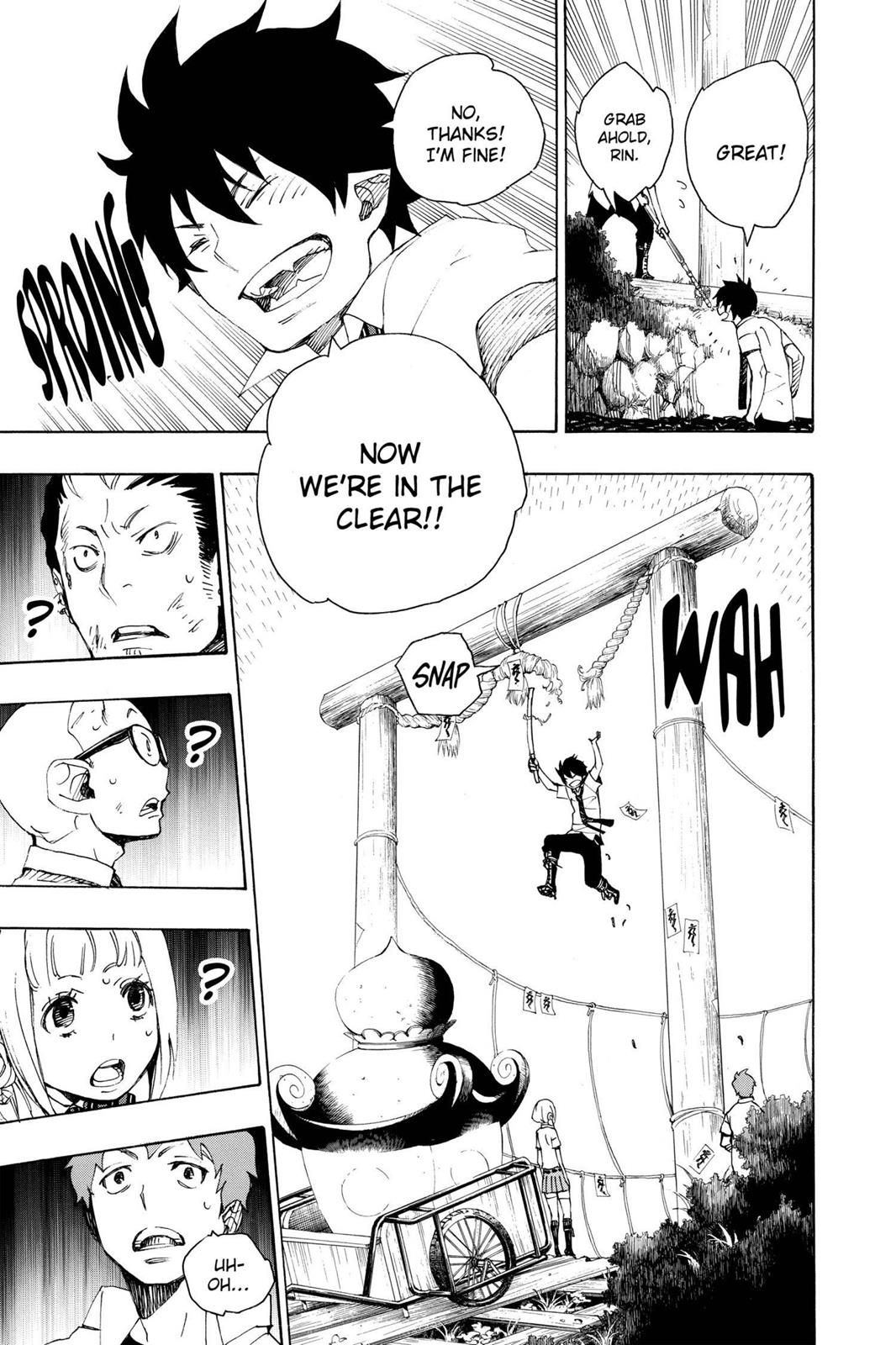 Blue Exorcist Chapter 12 - Page 41