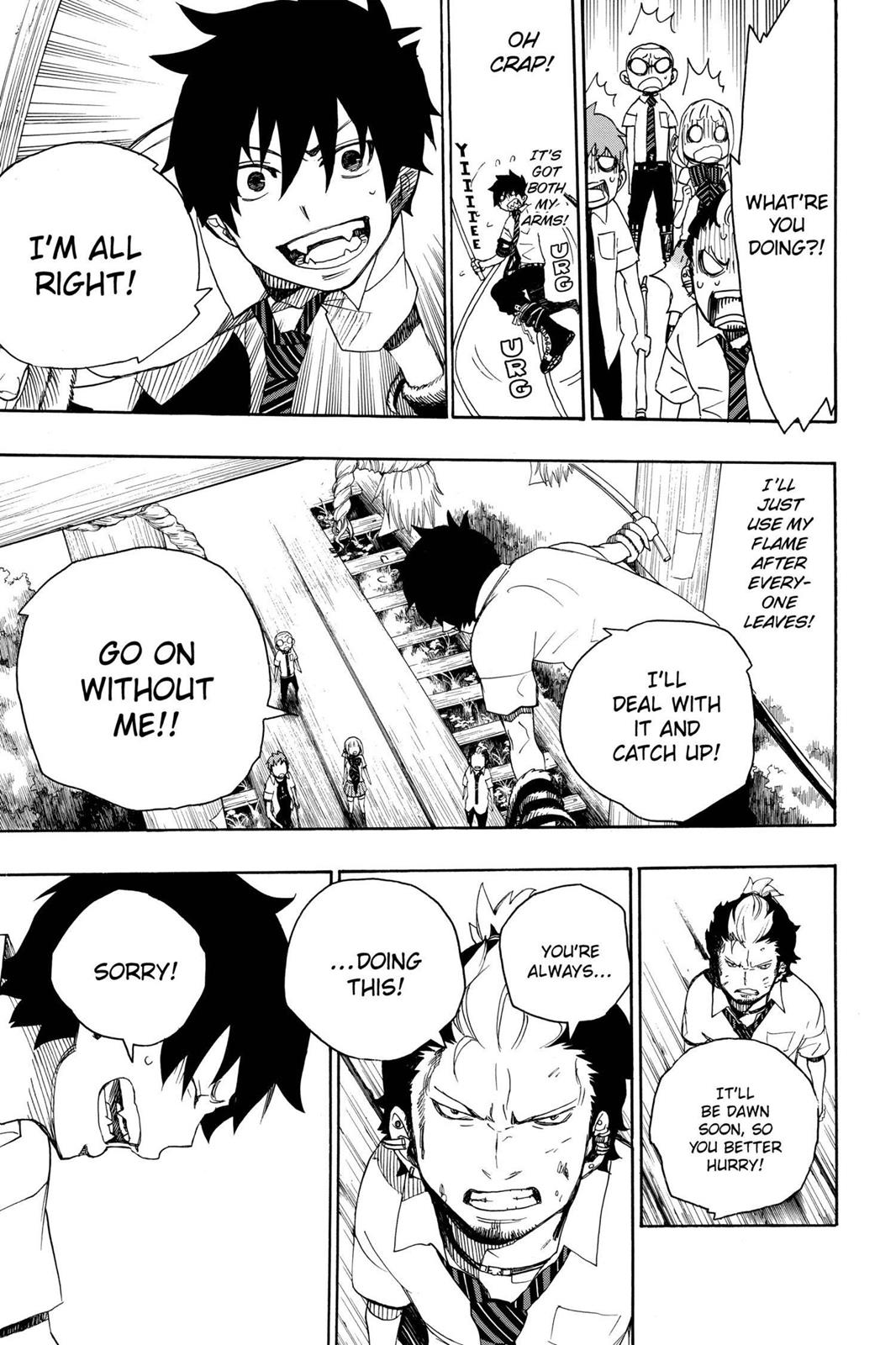 Blue Exorcist Chapter 12 - Page 43