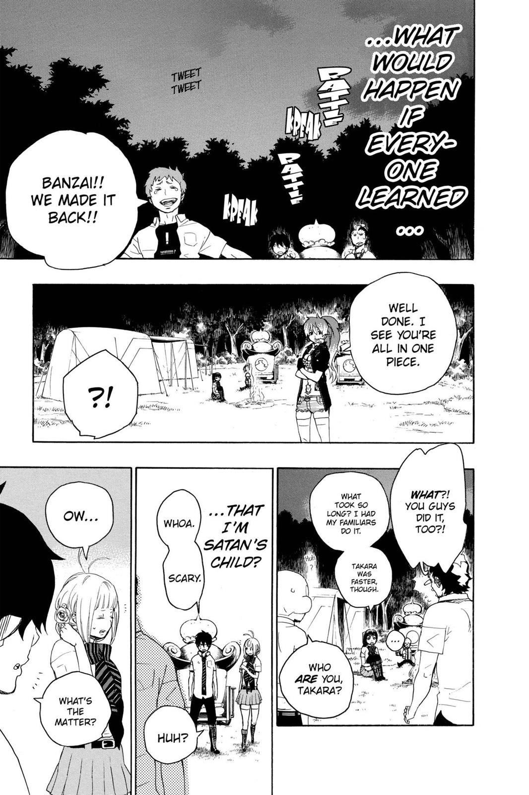 Blue Exorcist Chapter 12 - Page 51