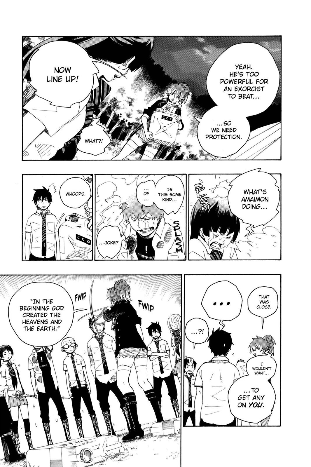 Blue Exorcist Chapter 13 - Page 7