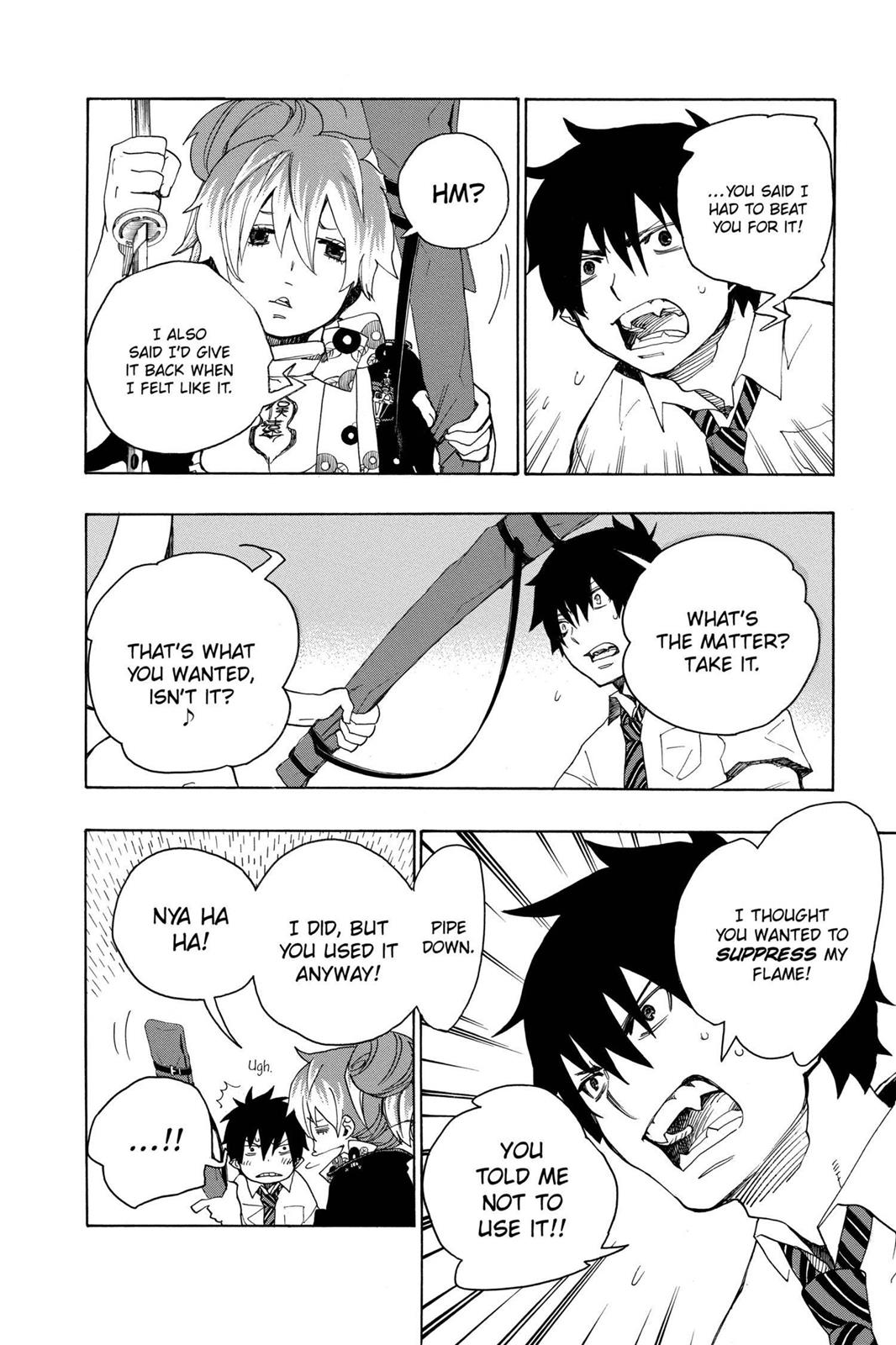 Blue Exorcist Chapter 13 - Page 12