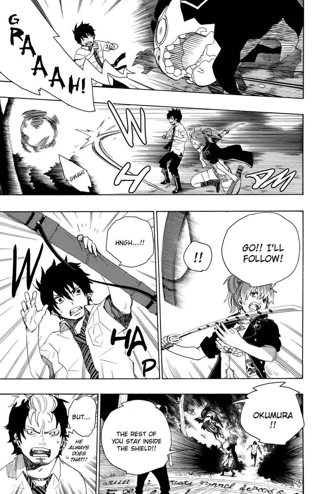 Blue Exorcist Chapter 13 - Page 17