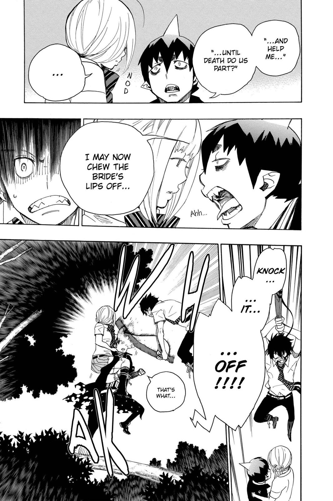 Blue Exorcist Chapter 13 - Page 19